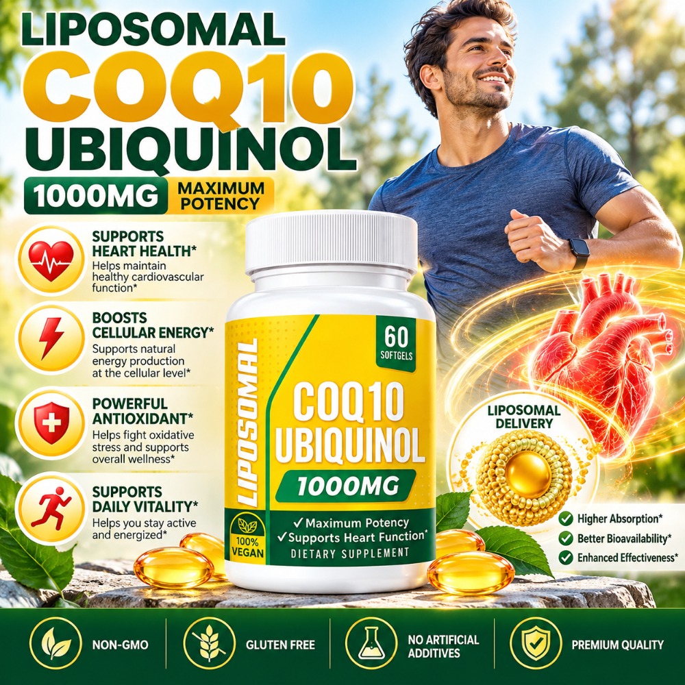 Coq10 Ubiquinol Softgel - Gélules molles de CoQ10 Ubiquinol |