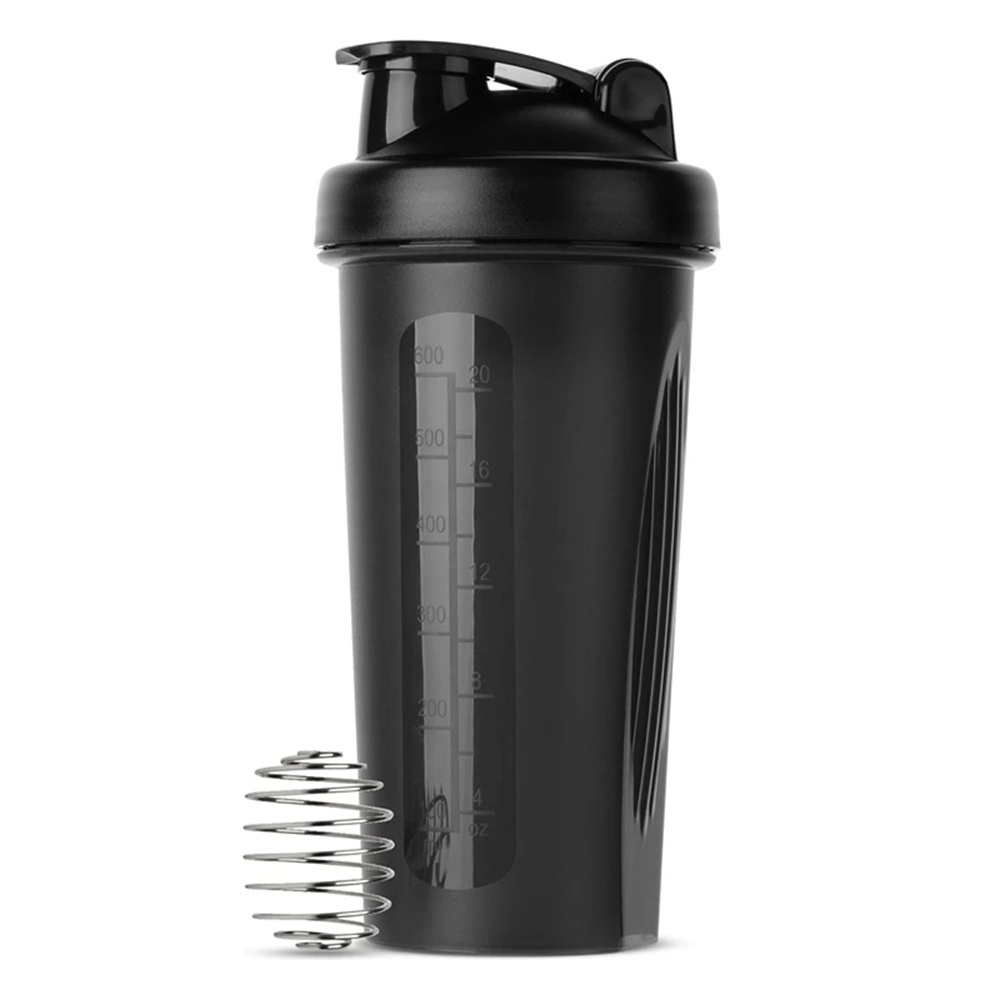 Nutrition And Fitness - Shaker à protéines portable 600 ml
