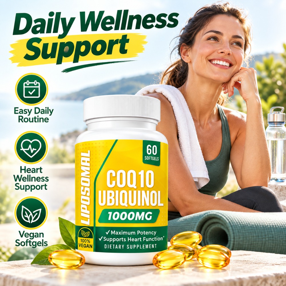 Gélules molles de CoQ10 Ubiqui - Coq10 Ubiquinol Softgel avis et prix