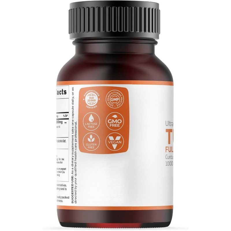 Capsules de curcuma 1000 mg co - Turmeric Curcumin Capsule avis et prix