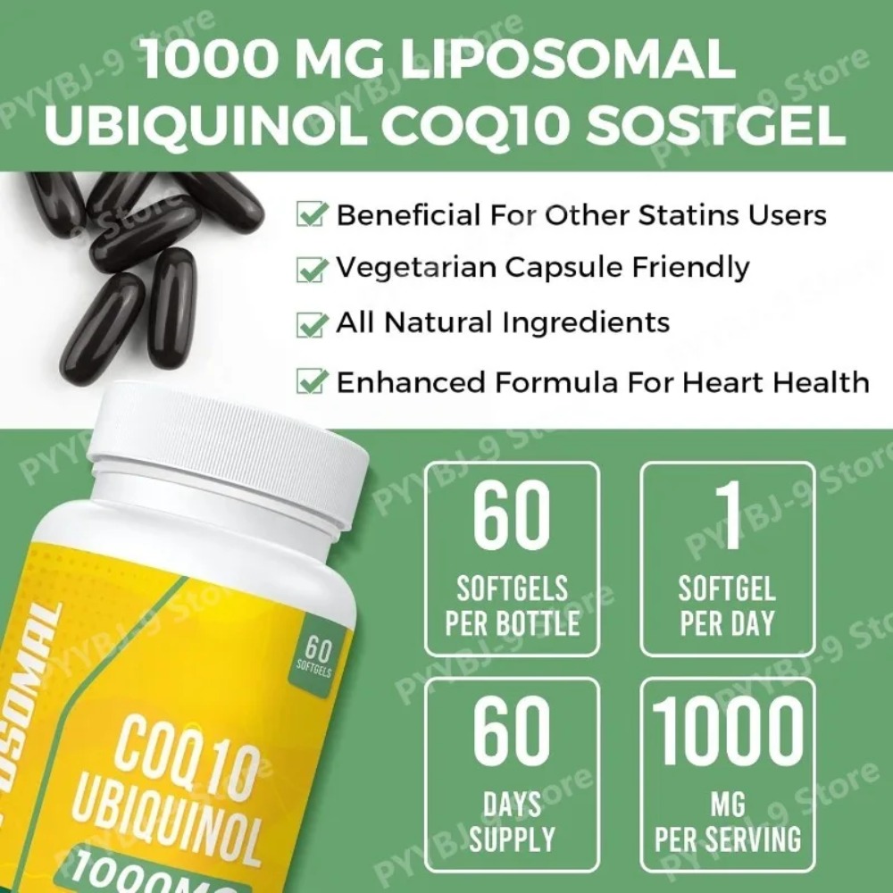 CoQ10 Ubiquinol en gélules mol - Coq10 Ubiquinol Softgel avis et prix