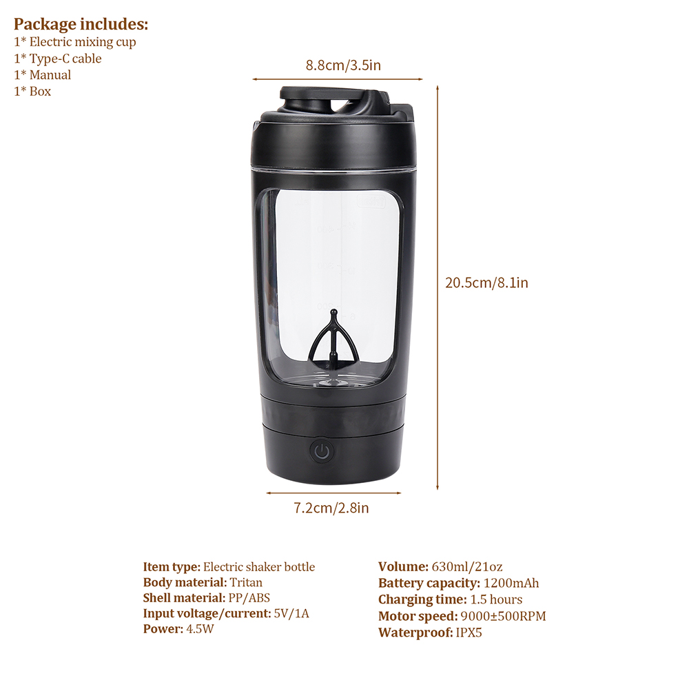 Bouteille shaker électrique 63 - Nutrition And Fitness avis et prix