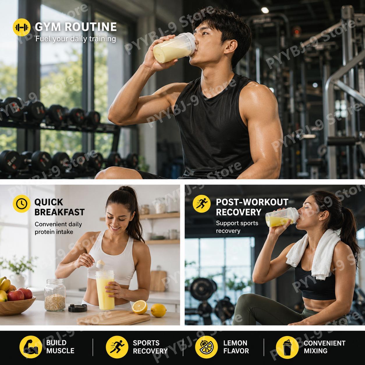 Poudre de protéines de lactosé - Nutrition And Fitness avis et prix